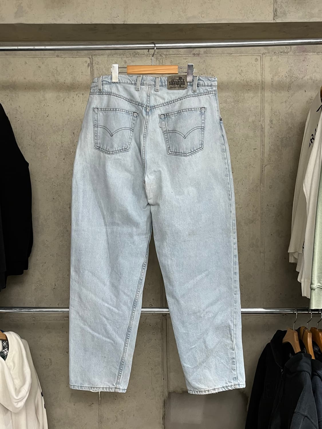 90s USA LEVIS SILVER TAB BAGGY 상품이미지4