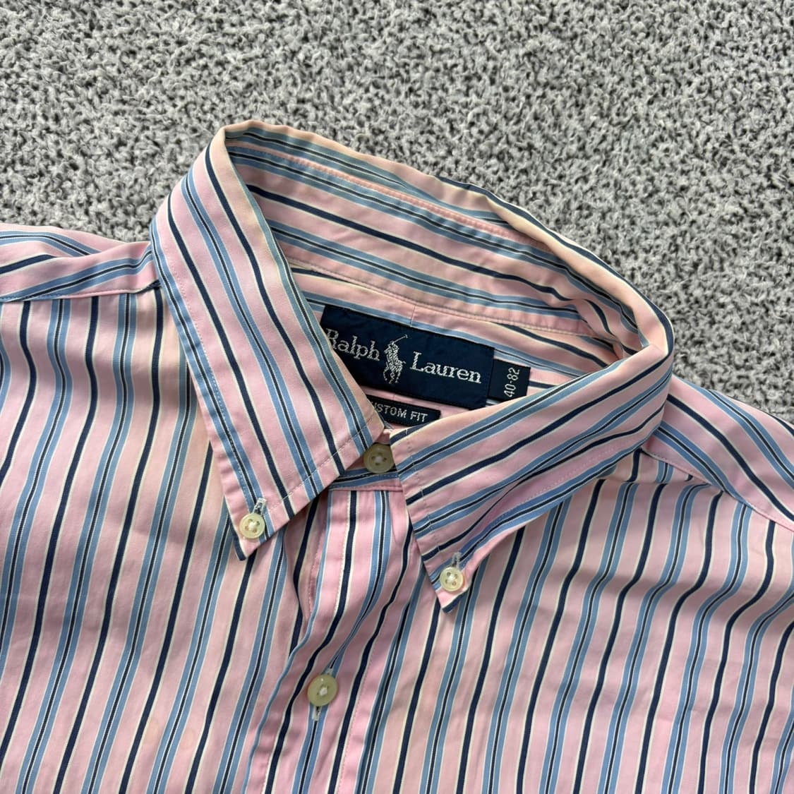 40-82 폴로 랄프로렌 스트라이프 셔츠 0423J 상품이미지2