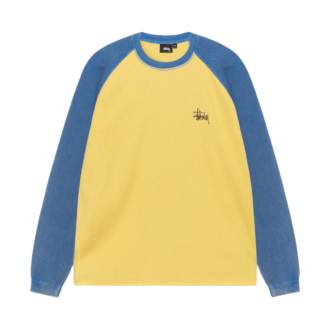 스투시 베이직 스투시 투톤 롱슬리브 티셔츠 상품이미지2
