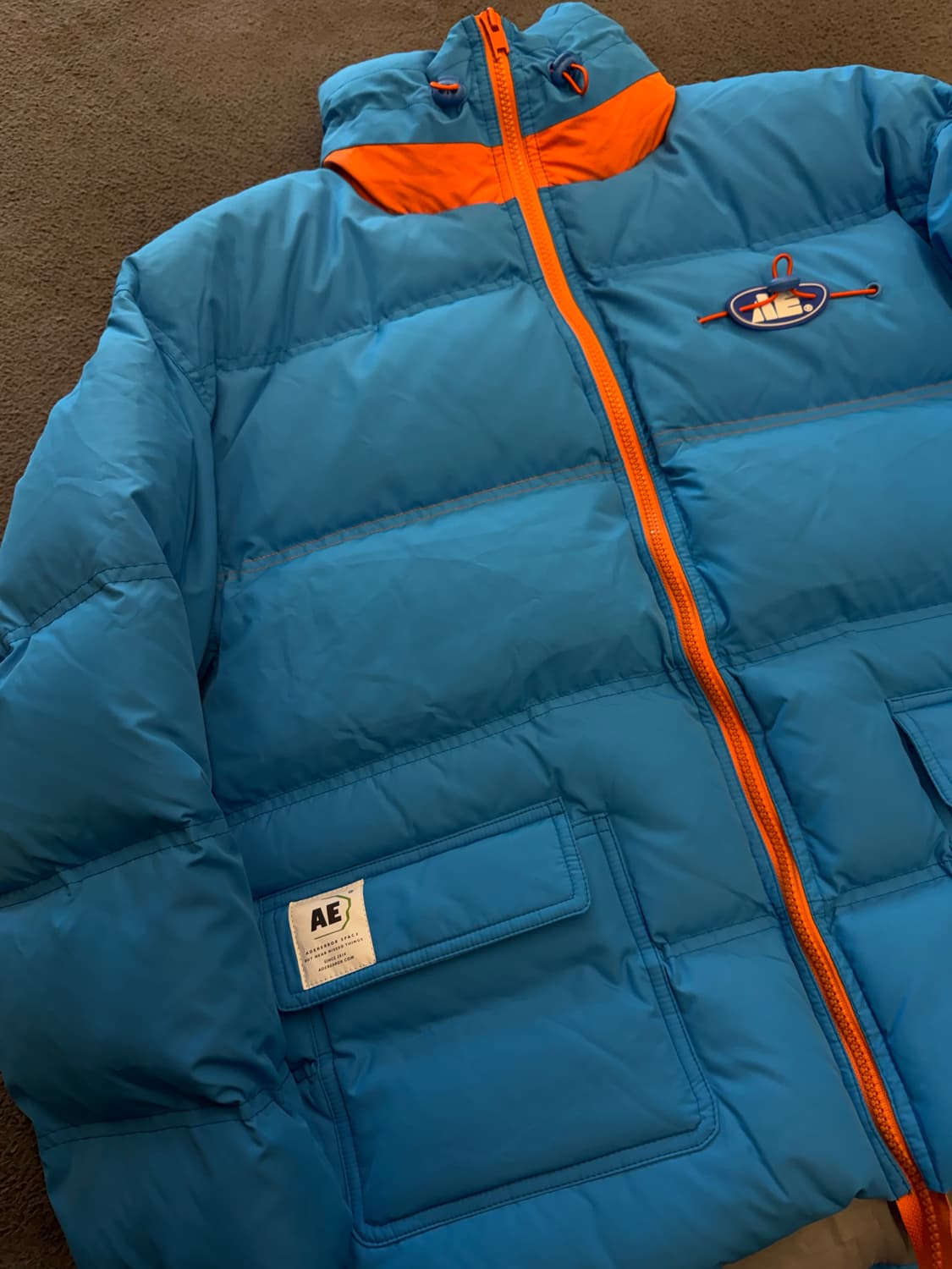 아더에러 블루 다운 푸퍼 패딩 초급처  상품이미지2