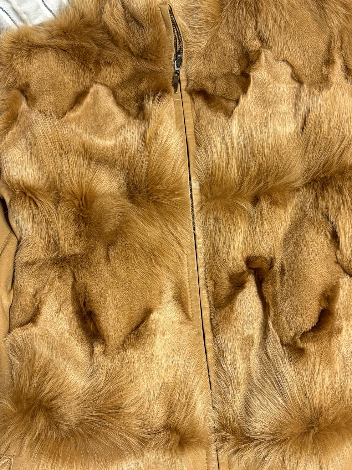 브라운 양가죽 폭스퍼자켓 판매 상품이미지1