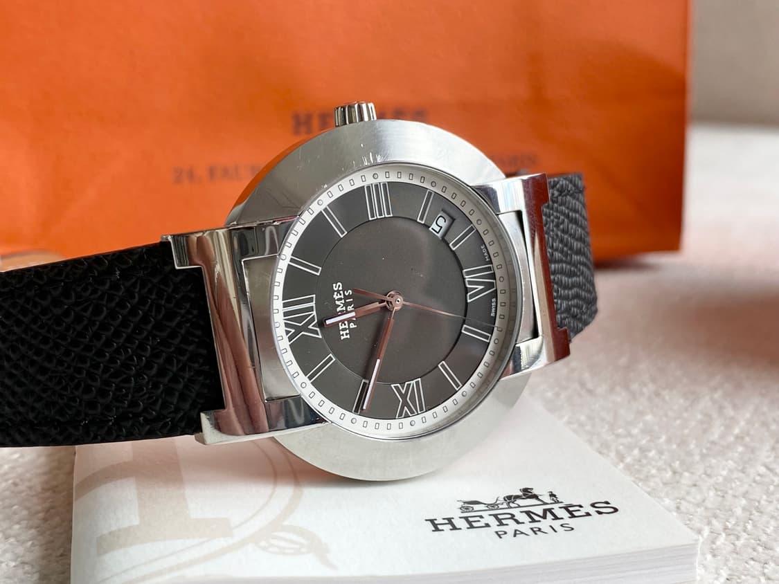 에르메스 노마드 NO1.810 남성용 쿼츠 39mm 블랙 다이얼 상품이미지4