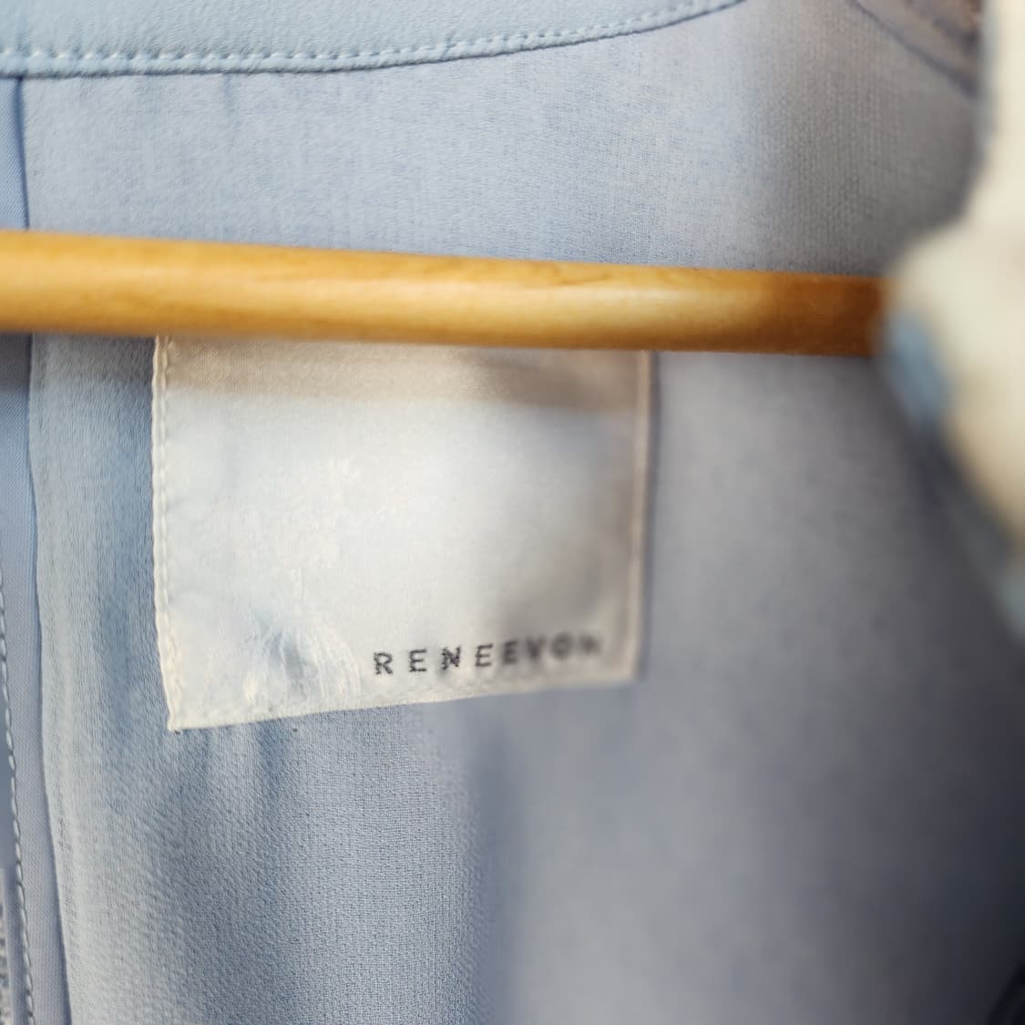 레니본 트위드 크롭 자켓 블루 상품이미지2