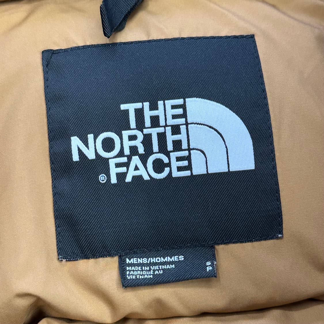 S 노스페이스 1996 눕시 600 브라운 다운 패딩 상품이미지4