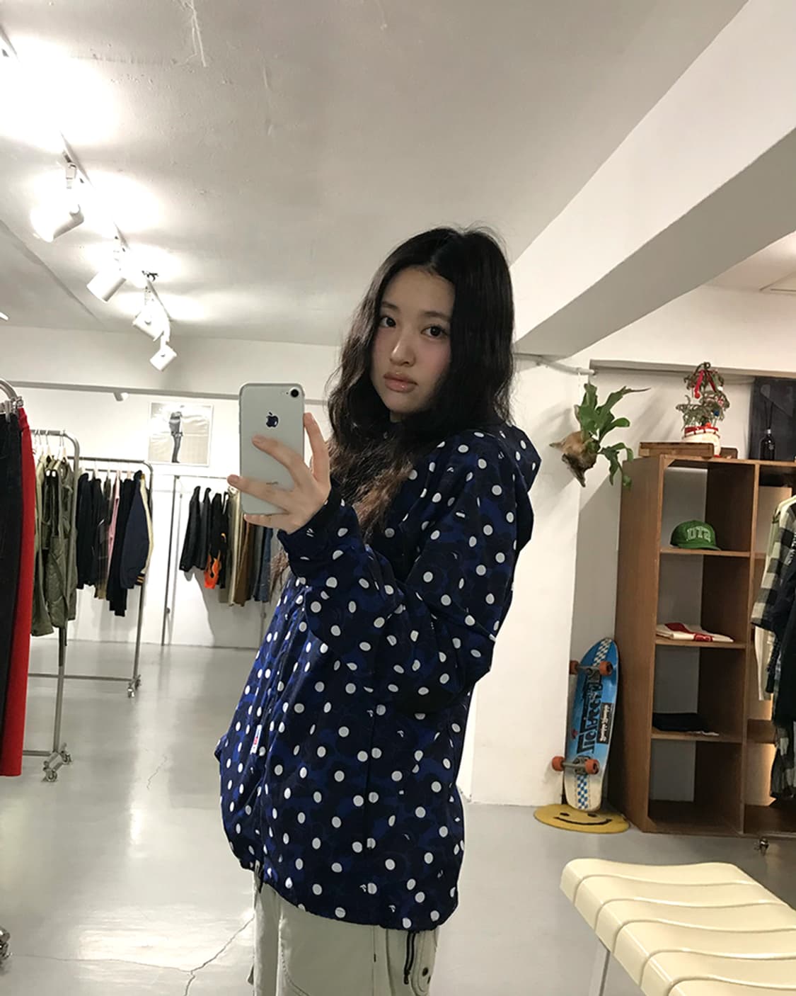 베이프 A BATHING APE Dot Hooded Jacket 상품이미지4