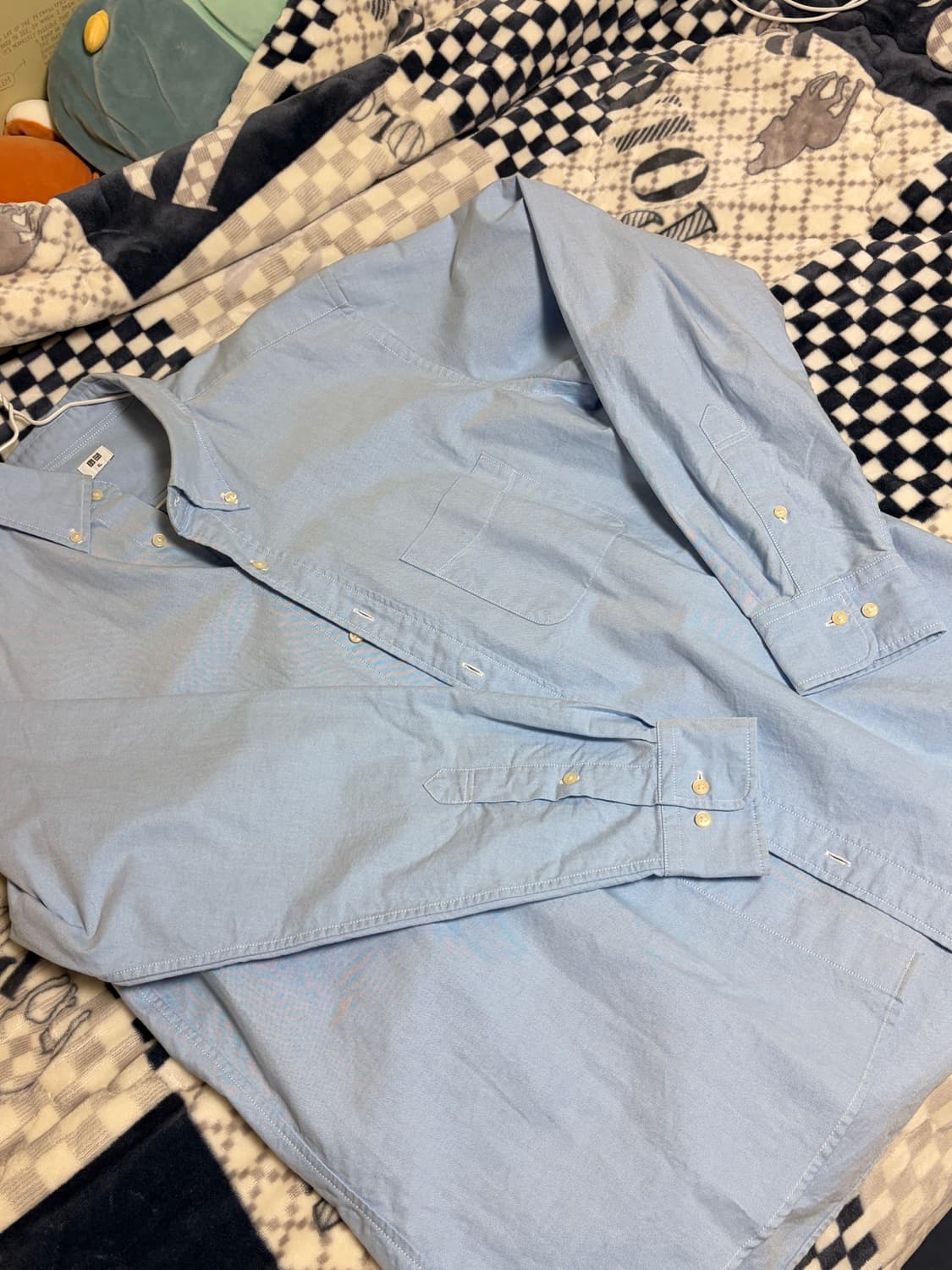 유니클로 옥스퍼드 셔츠 상품이미지1