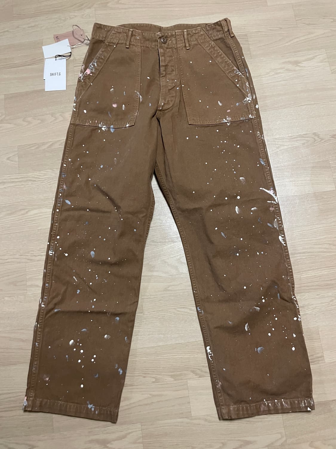 오어슬로우 페인트 퍼티그 빈티지핏 2사이즈 상품이미지1