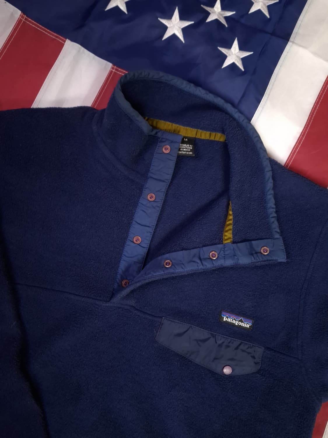 오리지날 90's 파타고니아 신칠라 스냅티 플리스 풀오버 상품이미지2