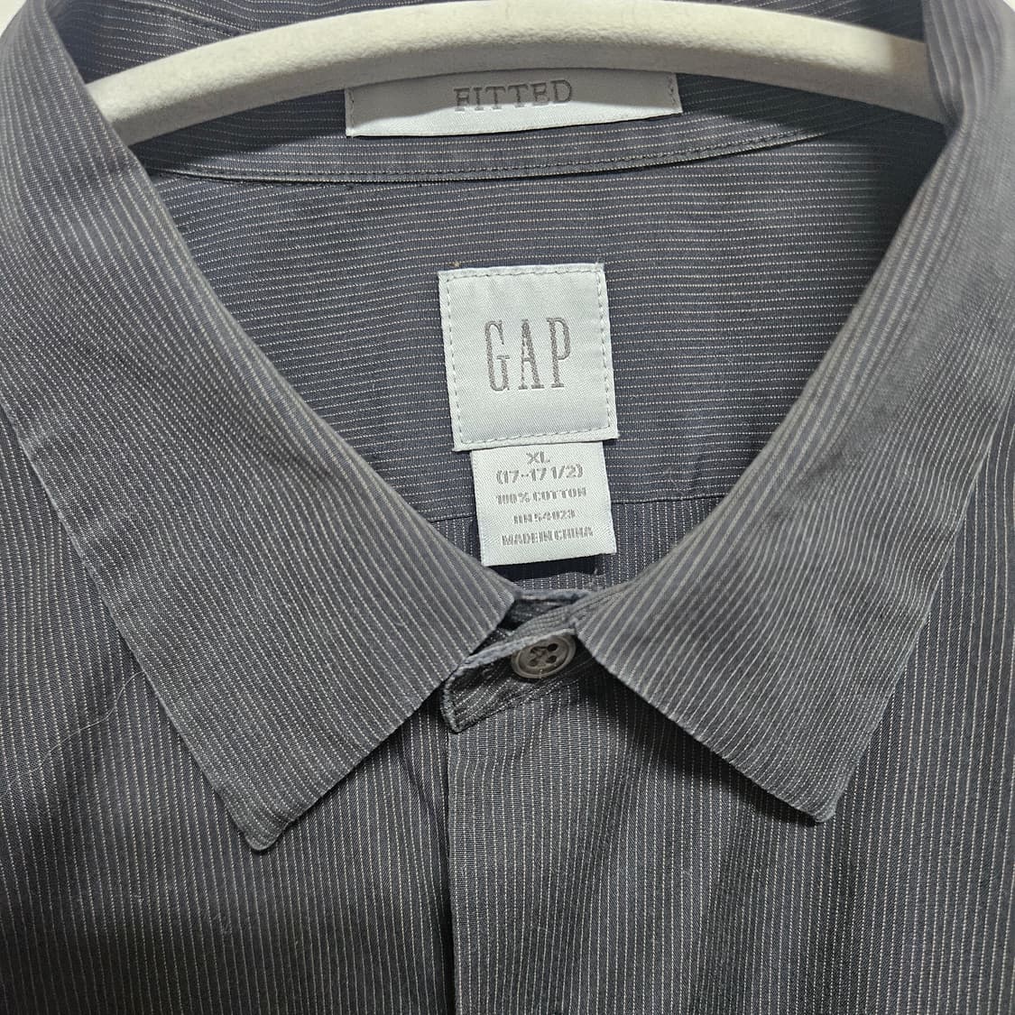 GAP 갭 스트라이프 드레스 셔츠 XL 상품이미지3