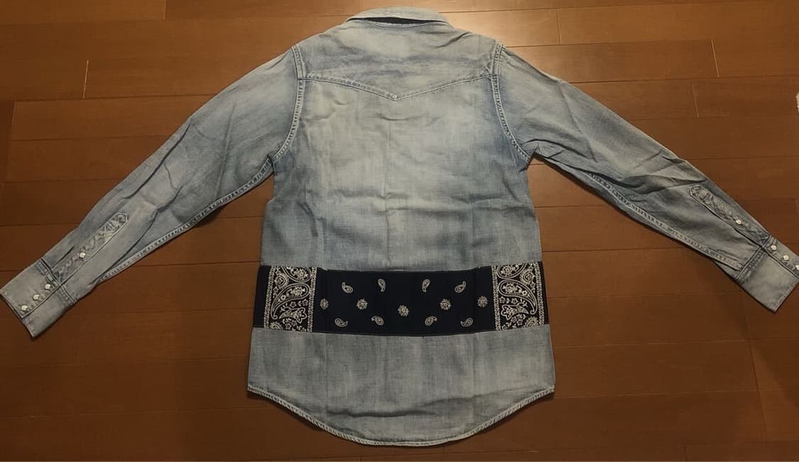 VISVIM BANDANA BORDER SHIRT  상품이미지2