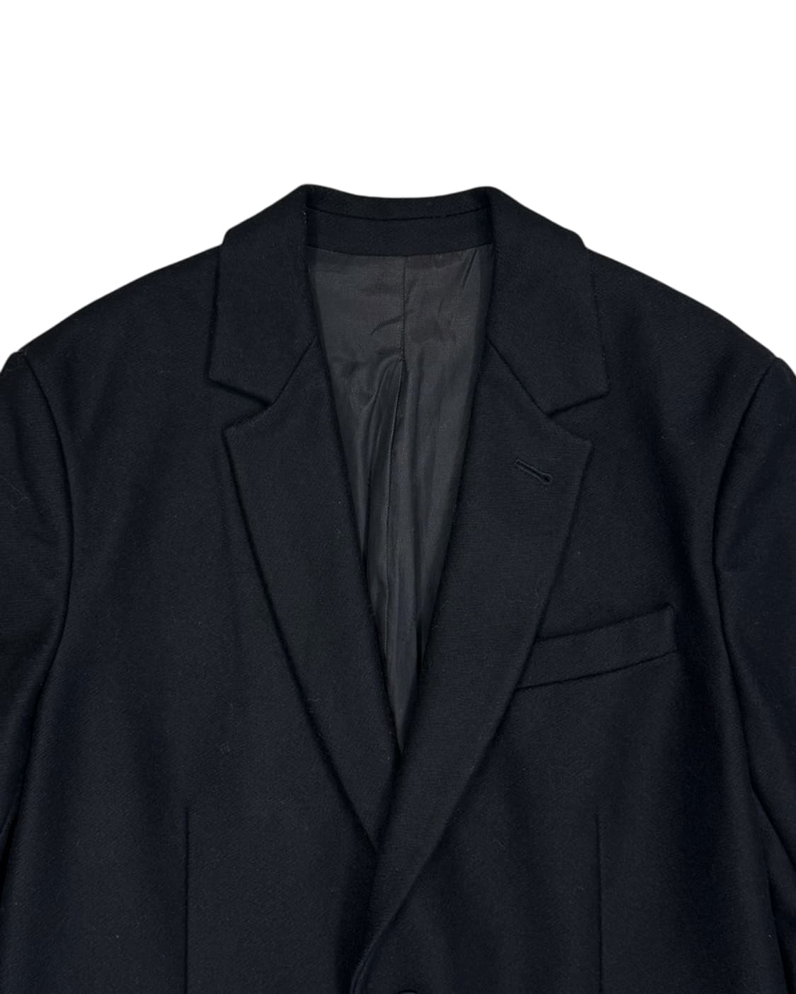 아미 15AW 싱글 브레스티드 Tuskania 울 코트 상품이미지6