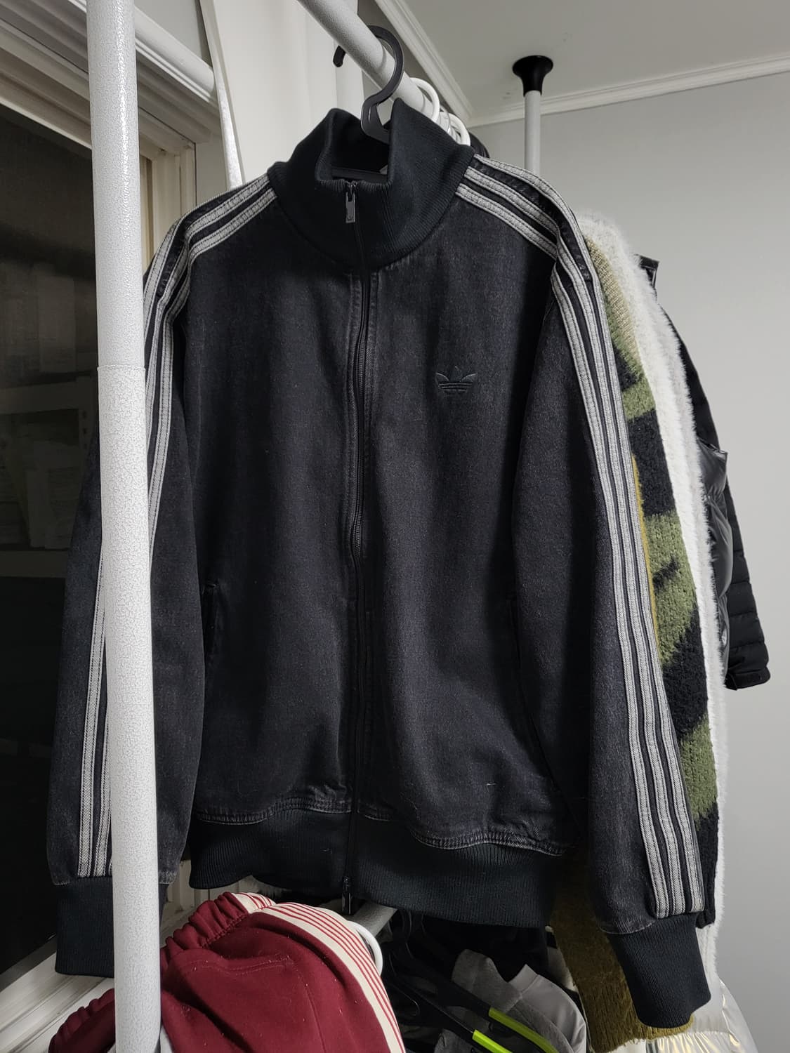 아디다스 데님 파이어버드 트랙탑 L 상품이미지1