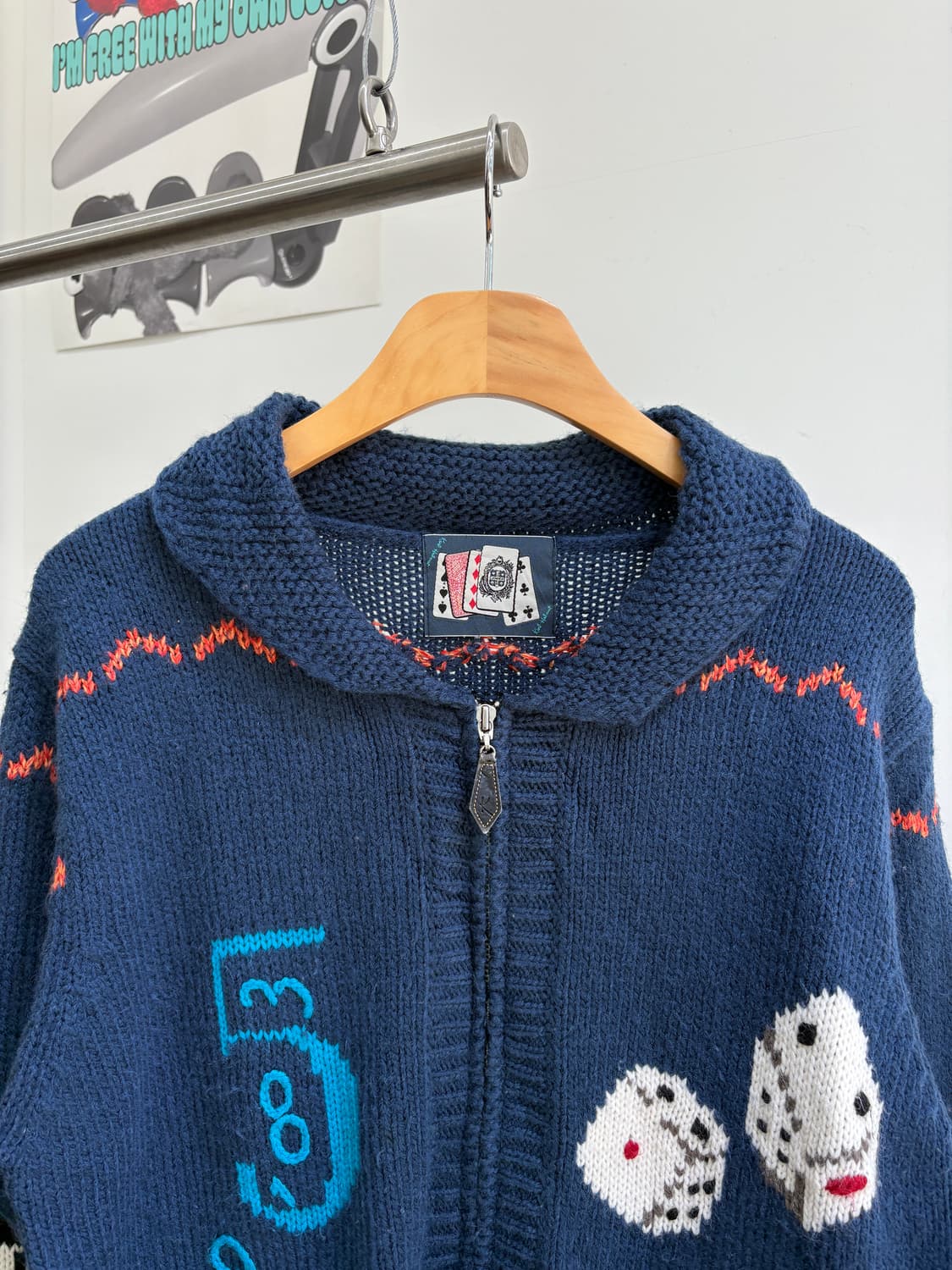 KARL HELMUT 니트집업 상품이미지2