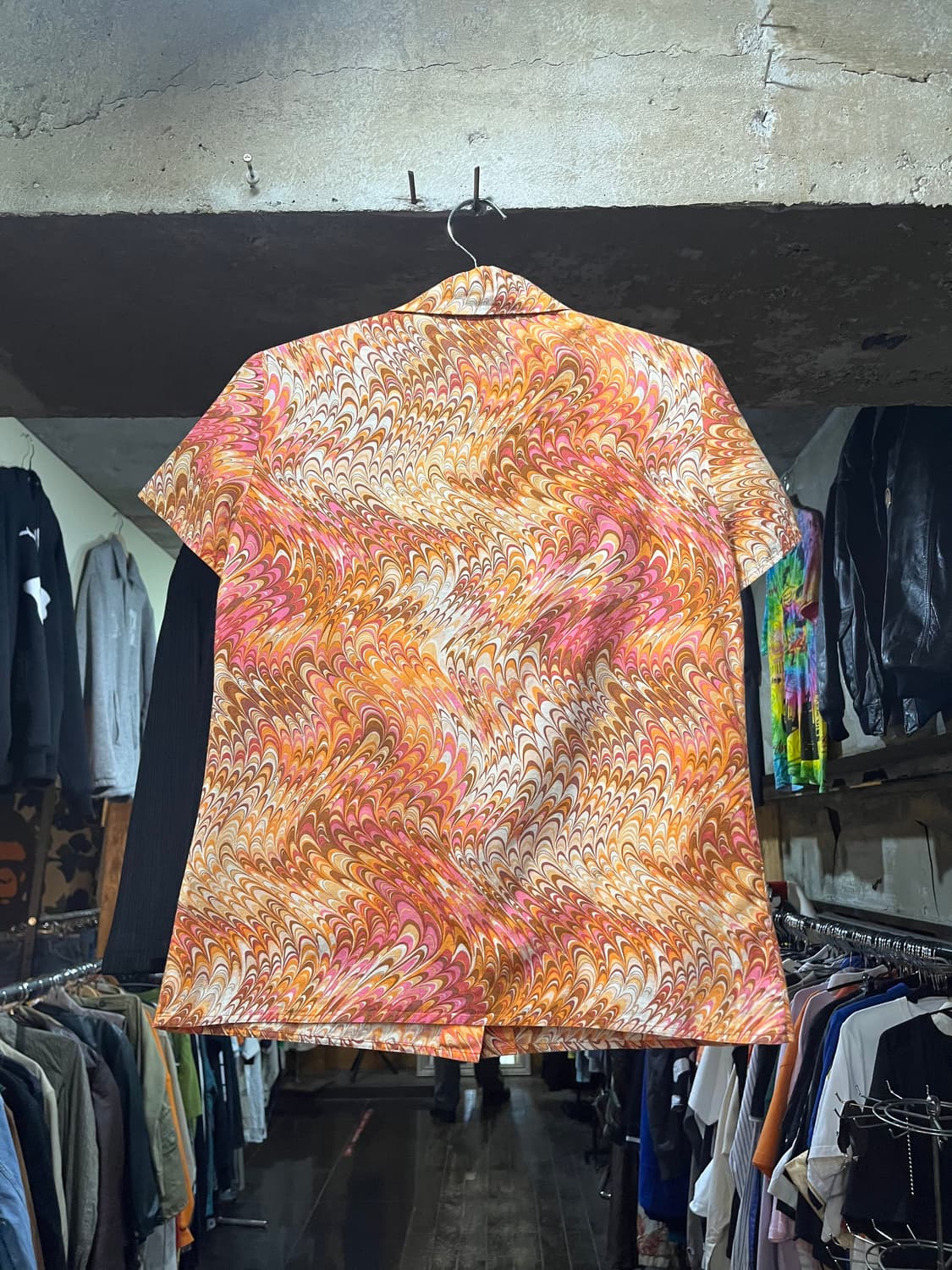 2003 Celine 셀린느 패턴 포인트 셔츠36size 상품이미지4