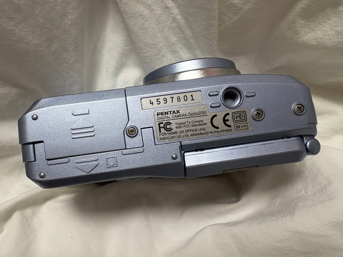 (블루색상🩵) 펜탁스 옵티오 230 디지털 카메라 상품이미지6