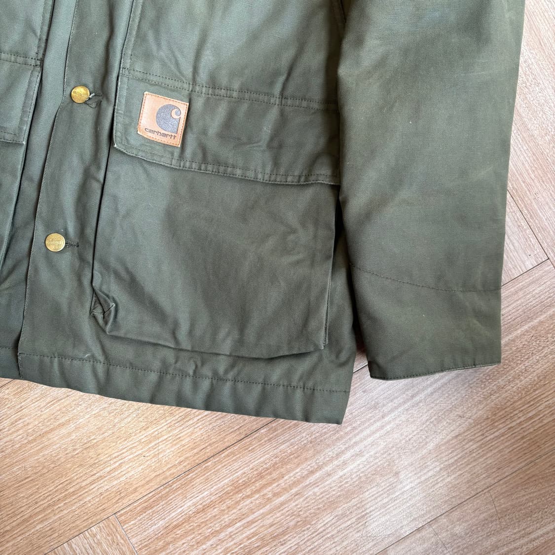 칼하트 올리브 쉘터 코트 상품이미지4