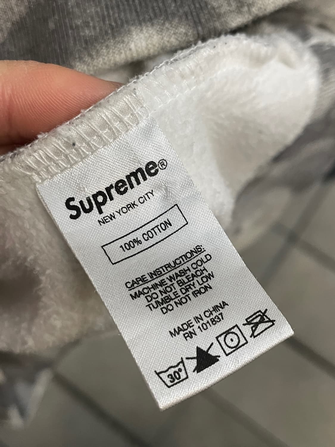 슈프림 지저스앤매리 후드 티셔츠  상품이미지9