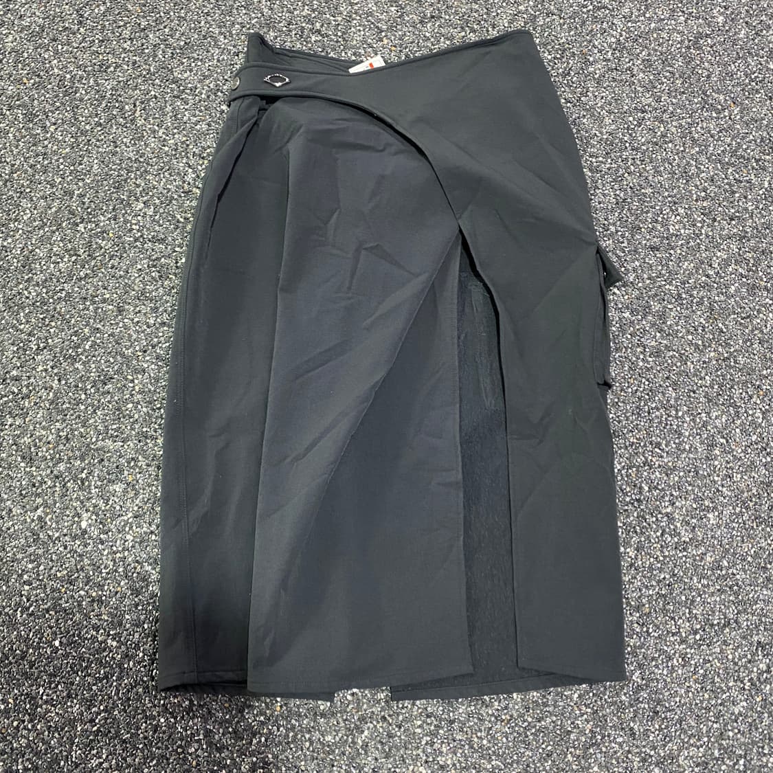 미스치프 차콜 카고 미디 스커트 B4104 상품이미지3