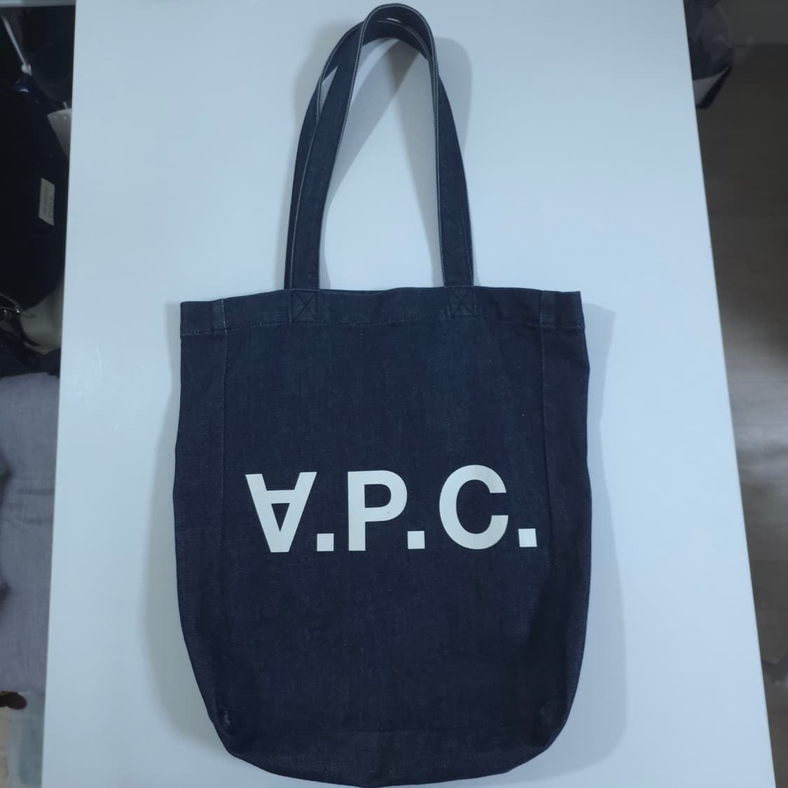APC 아페쎄 데님 토트백 에코백 숄더백 데일리백 상품이미지1