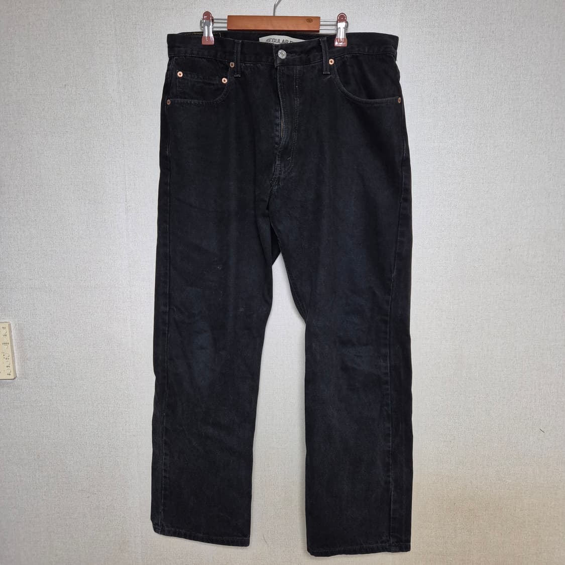 00's 리바이스 levis 505 흑청데님 black jeans 상품이미지1