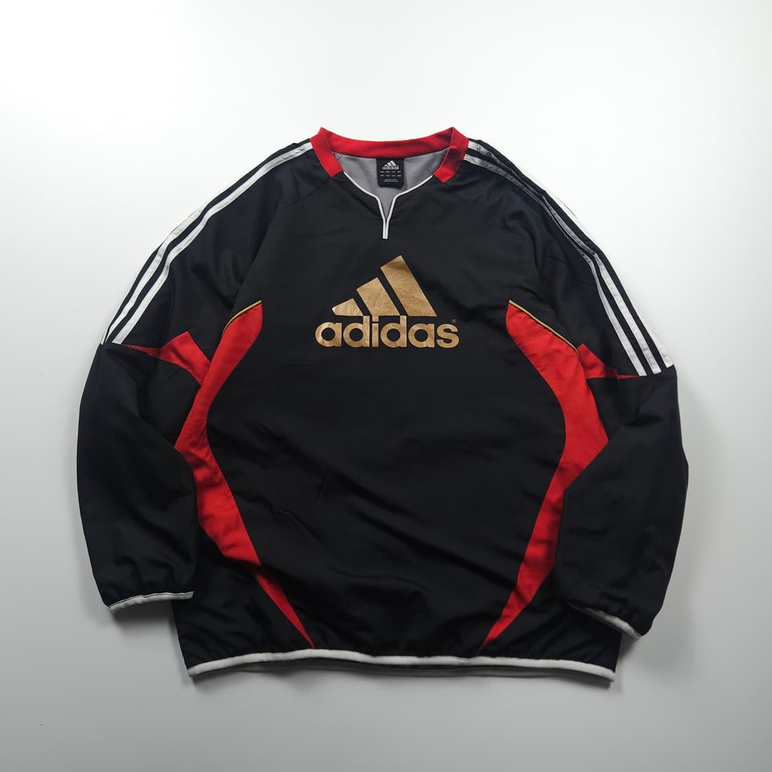 아디다스 빅로고 올드스쿨 기모 풋볼 웜업 (105) 상품이미지1