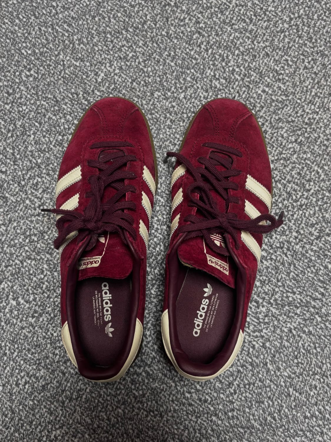 아디다스 버뮤다 버건디 240 상품이미지1