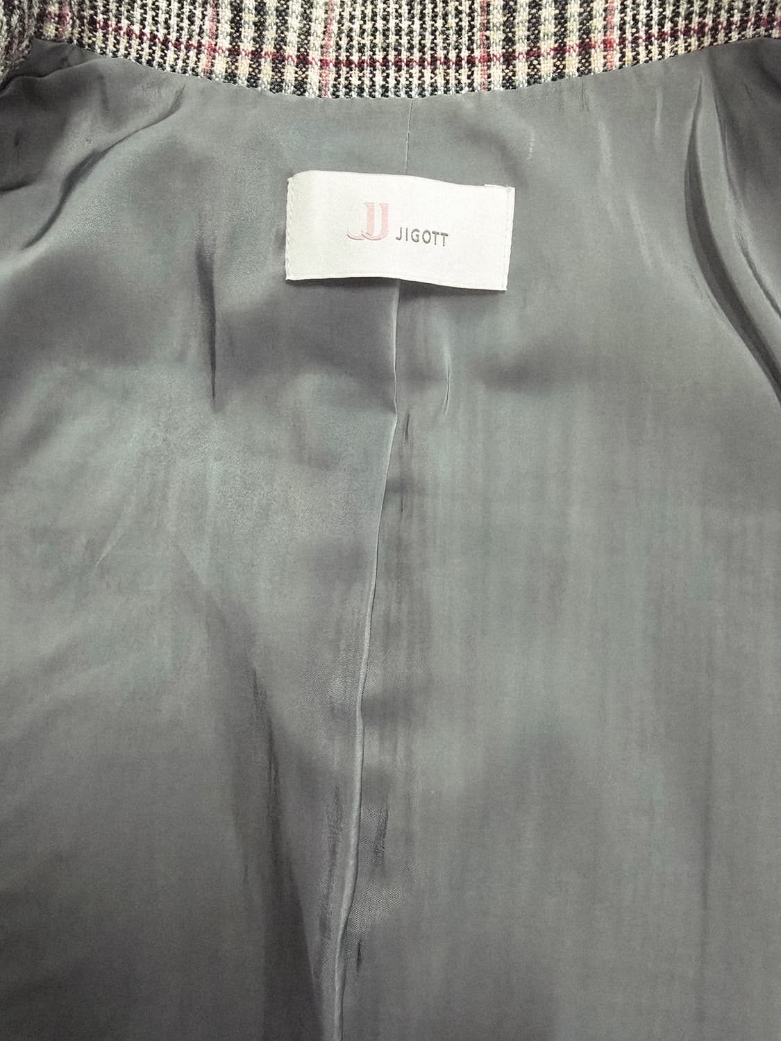 jj지고트 체크 패턴 자켓 55 상품이미지9