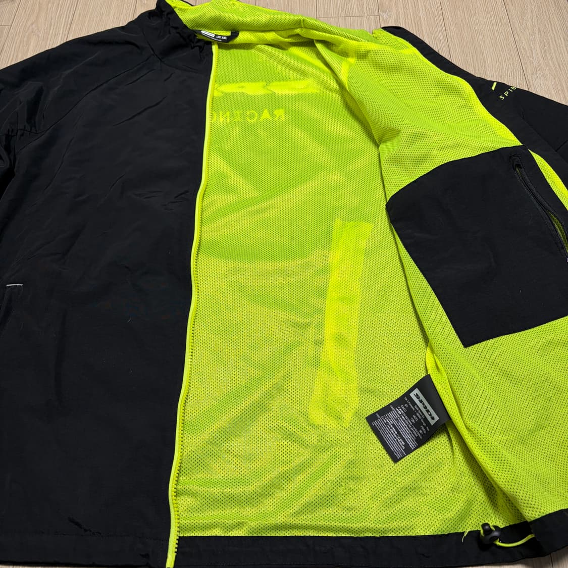 스피디 라이더 스트라다 백로고 바람막이 자켓 상품이미지3