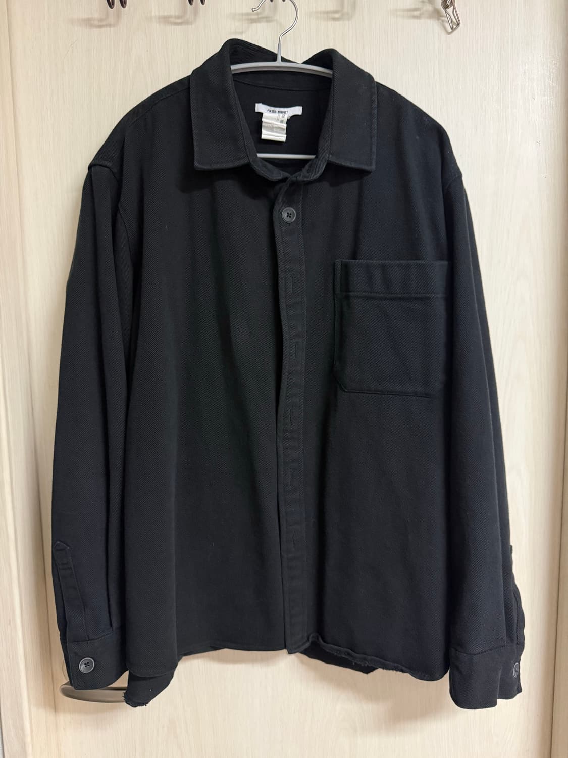 플라스틱프로덕트 셔츠 XL같은 S 상품이미지1