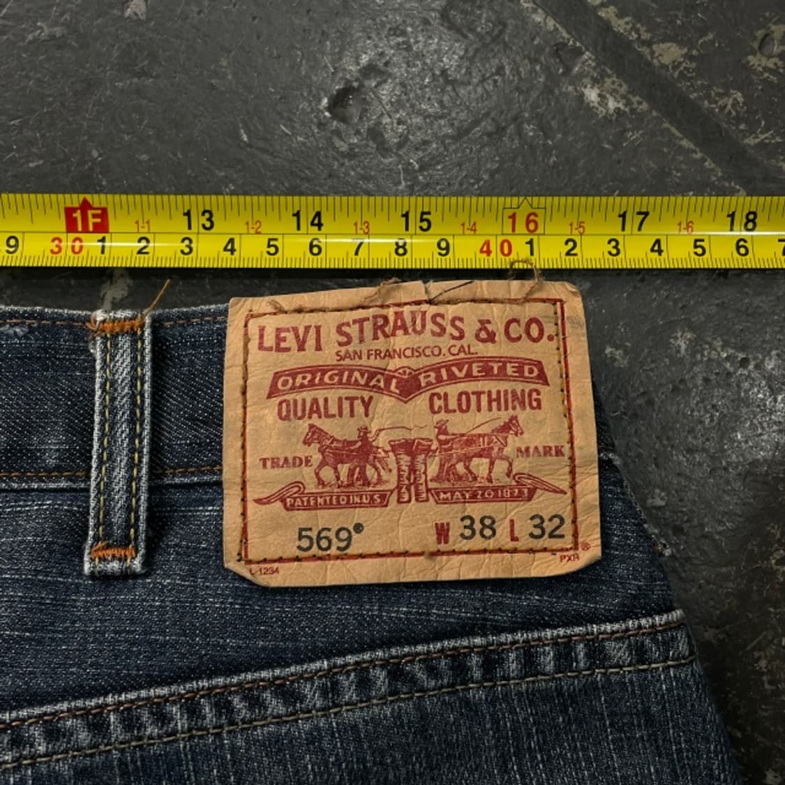 38 리바이스 569 청바지  상품이미지8