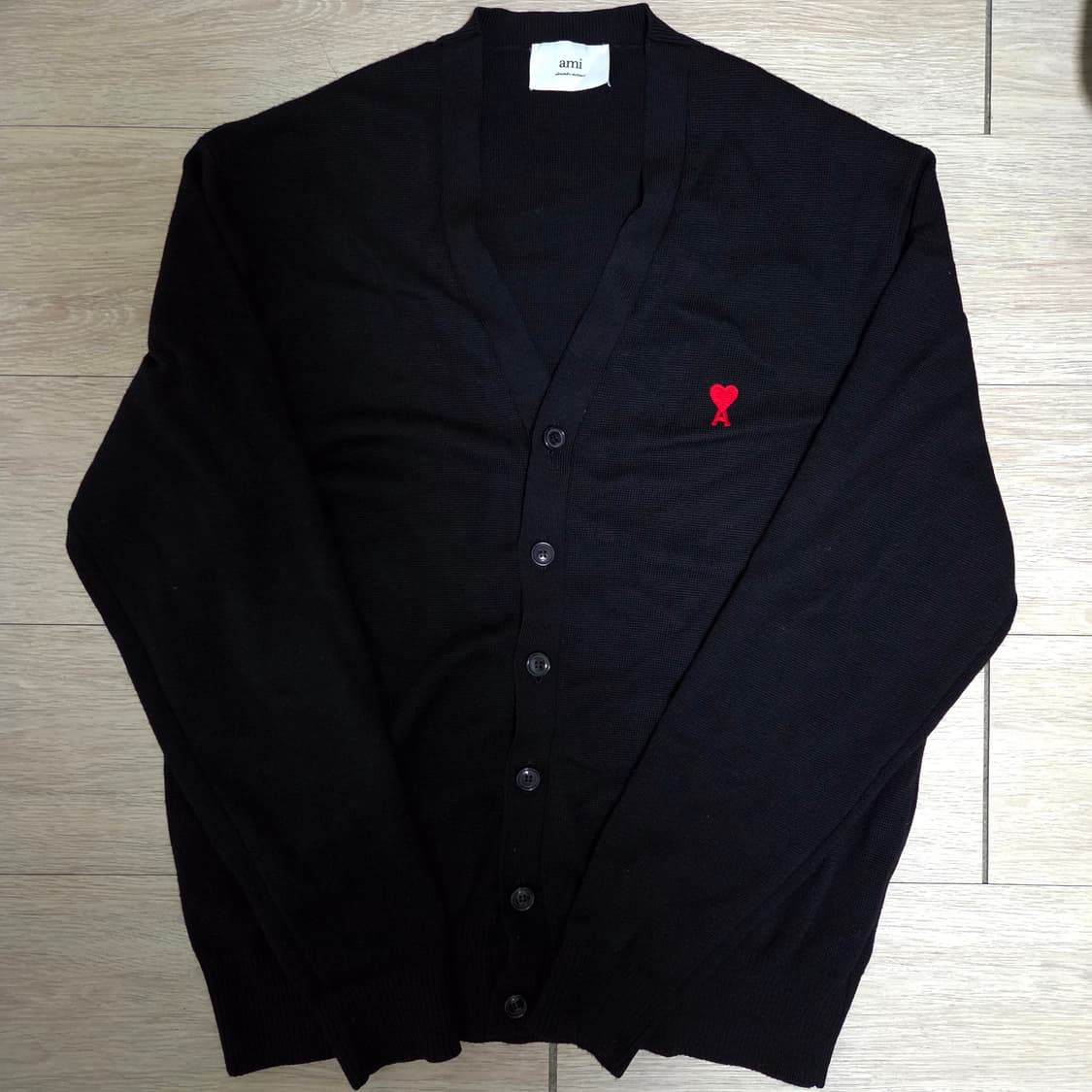 Ami Paris 하트 로고 가디건 XXL 상품이미지1