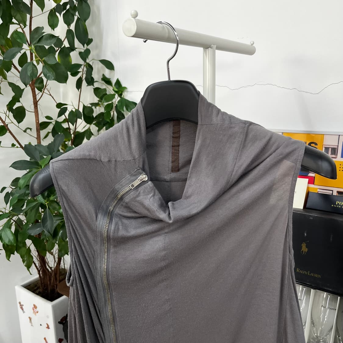 릭오웬스 슬리브리스 원피스 40 상품이미지2