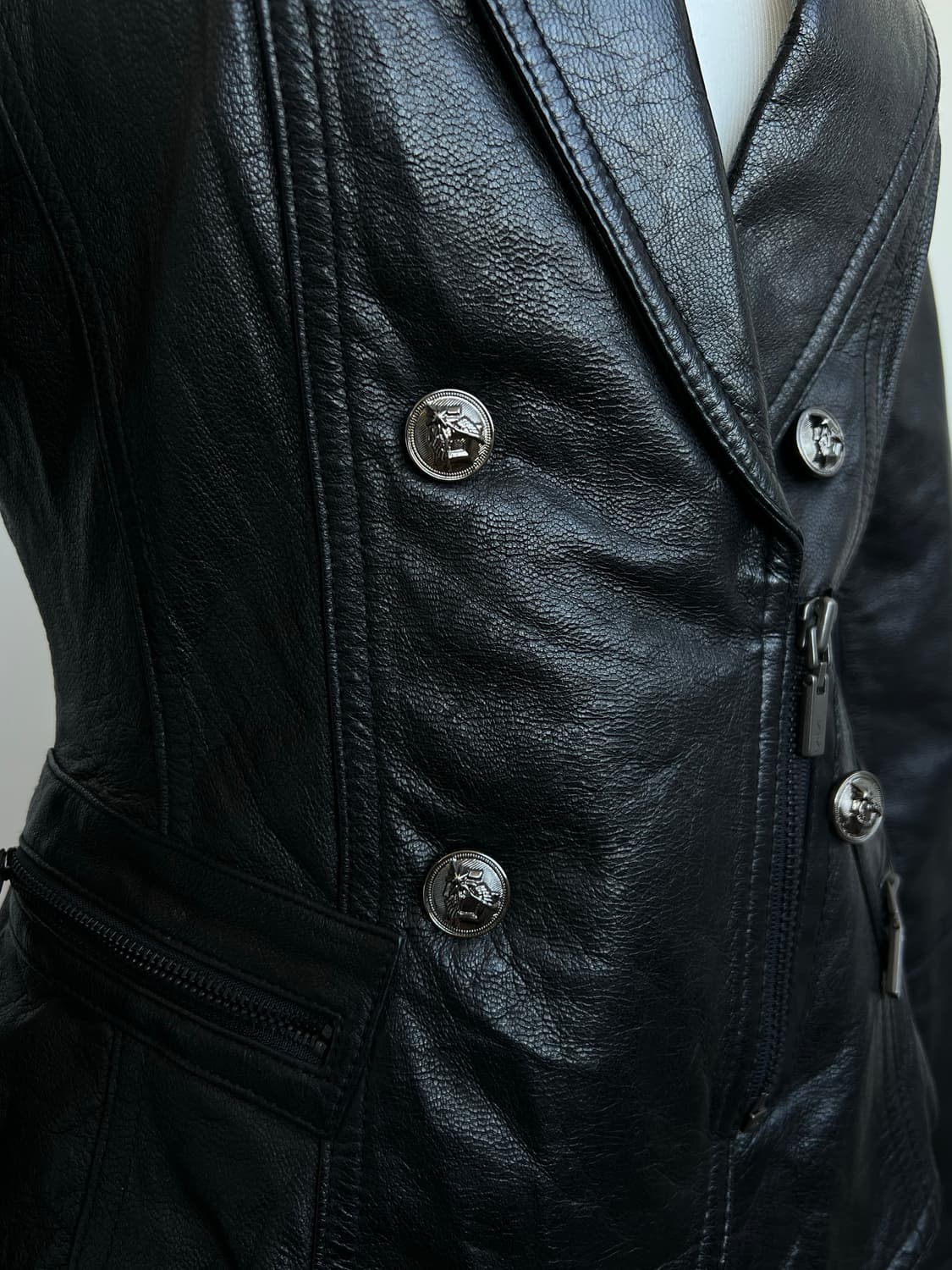 Napoleon Style Leather-Jacket 상품이미지6
