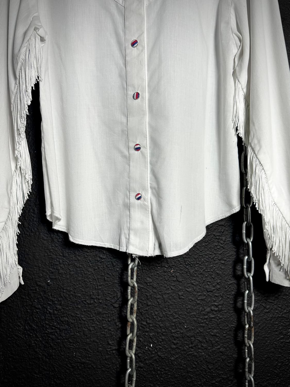 Custom Made by Linda Powers – White Frin 상품이미지4