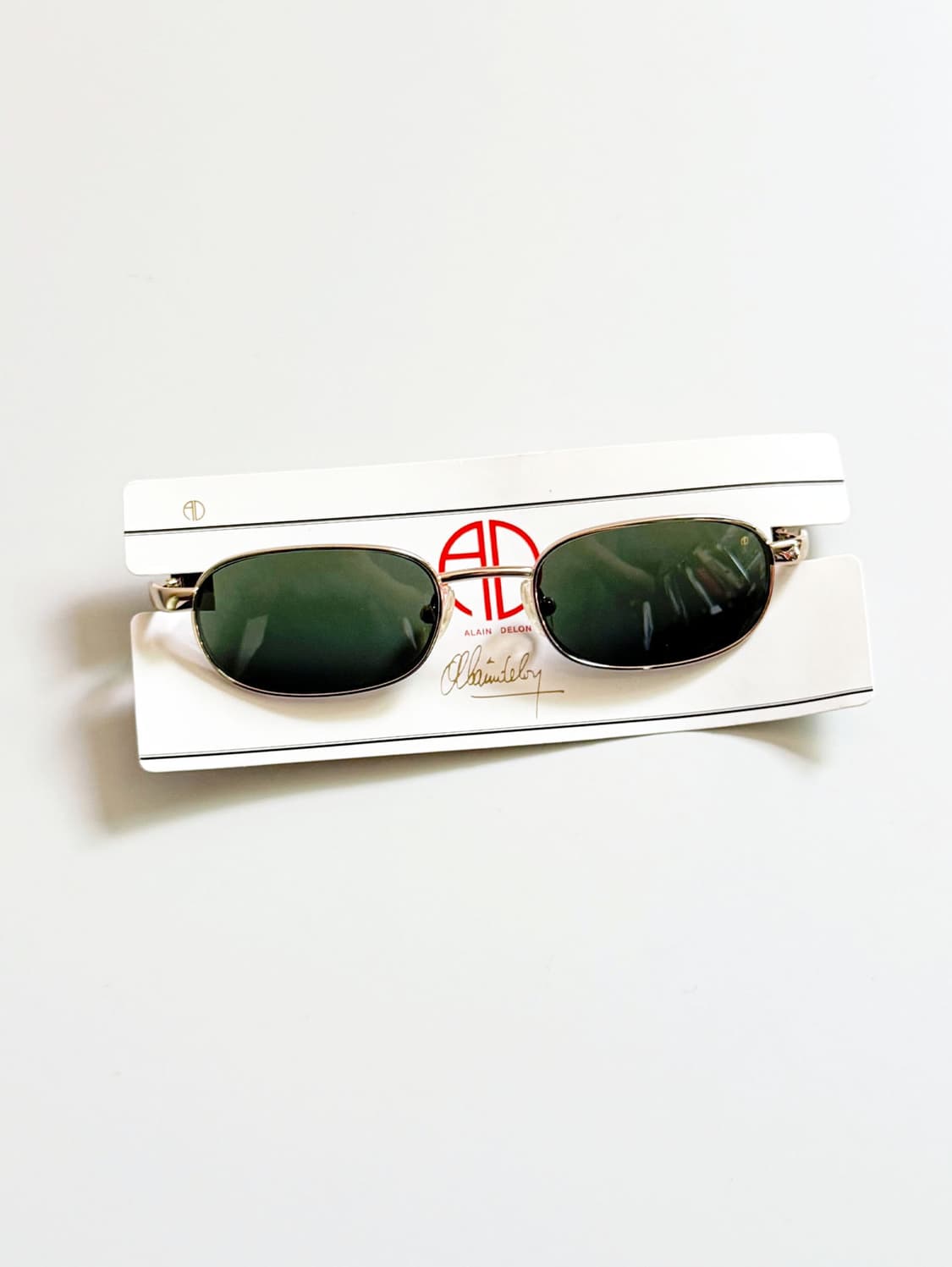 ALAIN DELON 알랭들롱 골드 스퀘어 프레임 빈티지 선글라스 상품이미지1