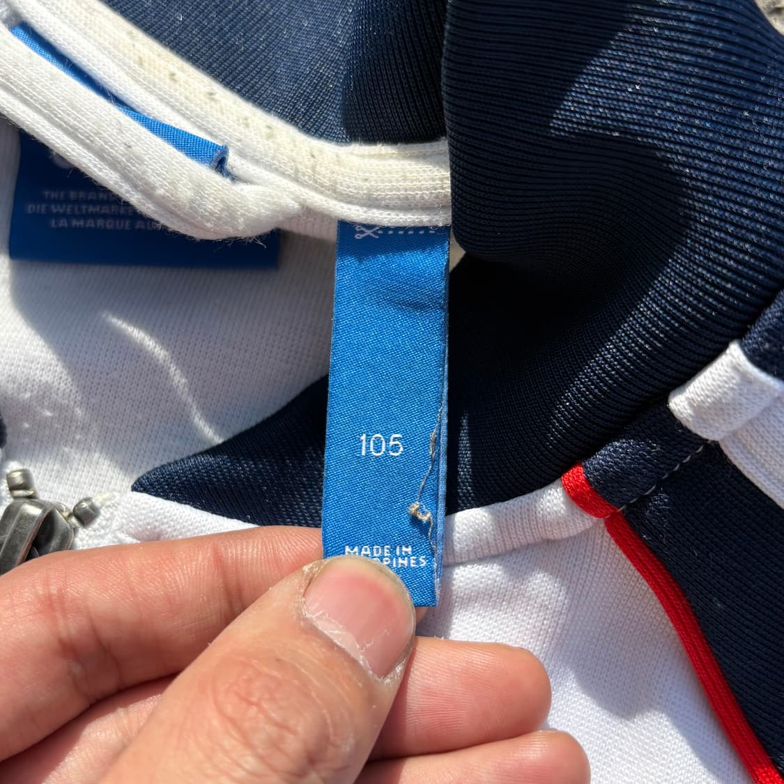 아디다스 화이트 컬러 슈퍼스타 트랙탑 져지 상품이미지5