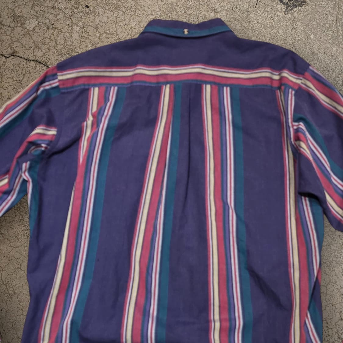 80s 스트라이프 버튼다운 셔츠 상품이미지6