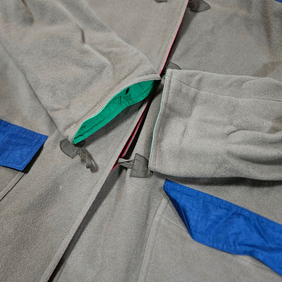 GAY GIBSON in Japab 90's 나일론 덧댐 울 후드 자켓 상품이미지6