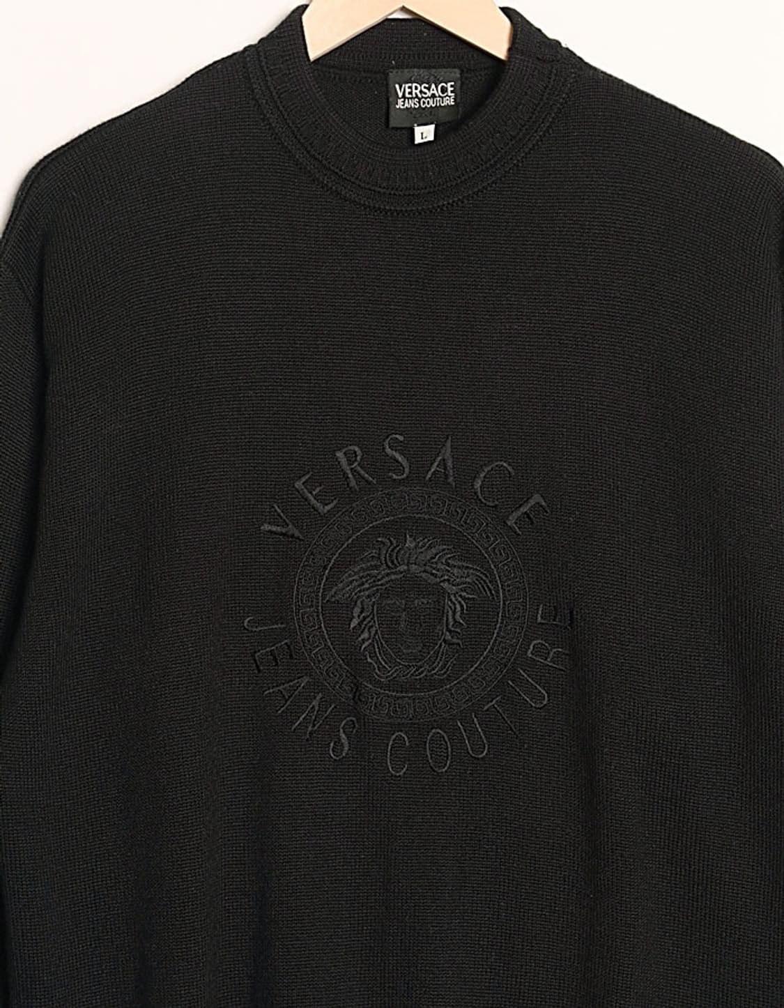VERSACE JEANS COUTURE Embro Logo Knit 상품이미지2