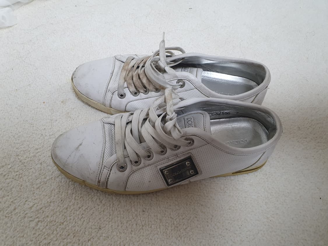 돌체앤가바나 화이트 스니커즈)7 상품이미지2