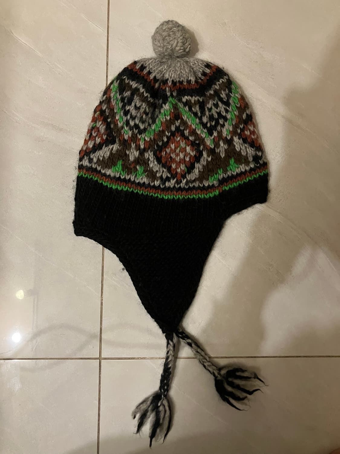 준야와타나베 이어플랩 비니 상품이미지2