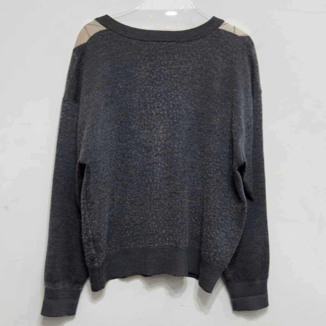 서광 라코스테 아가일 니트 가디건 상품이미지9