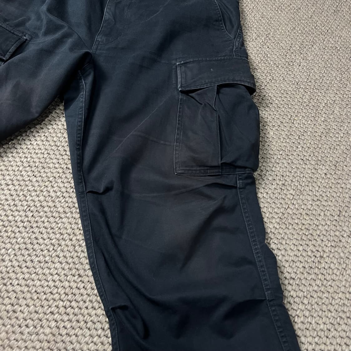 아비렉스 카고 코튼 팬츠 블랙 2XL 상품이미지6