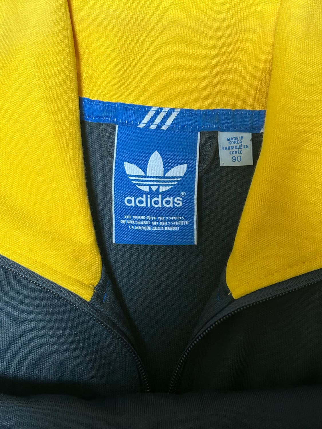 아디다스 유로파 카키 노랑 져지 90 상품이미지2