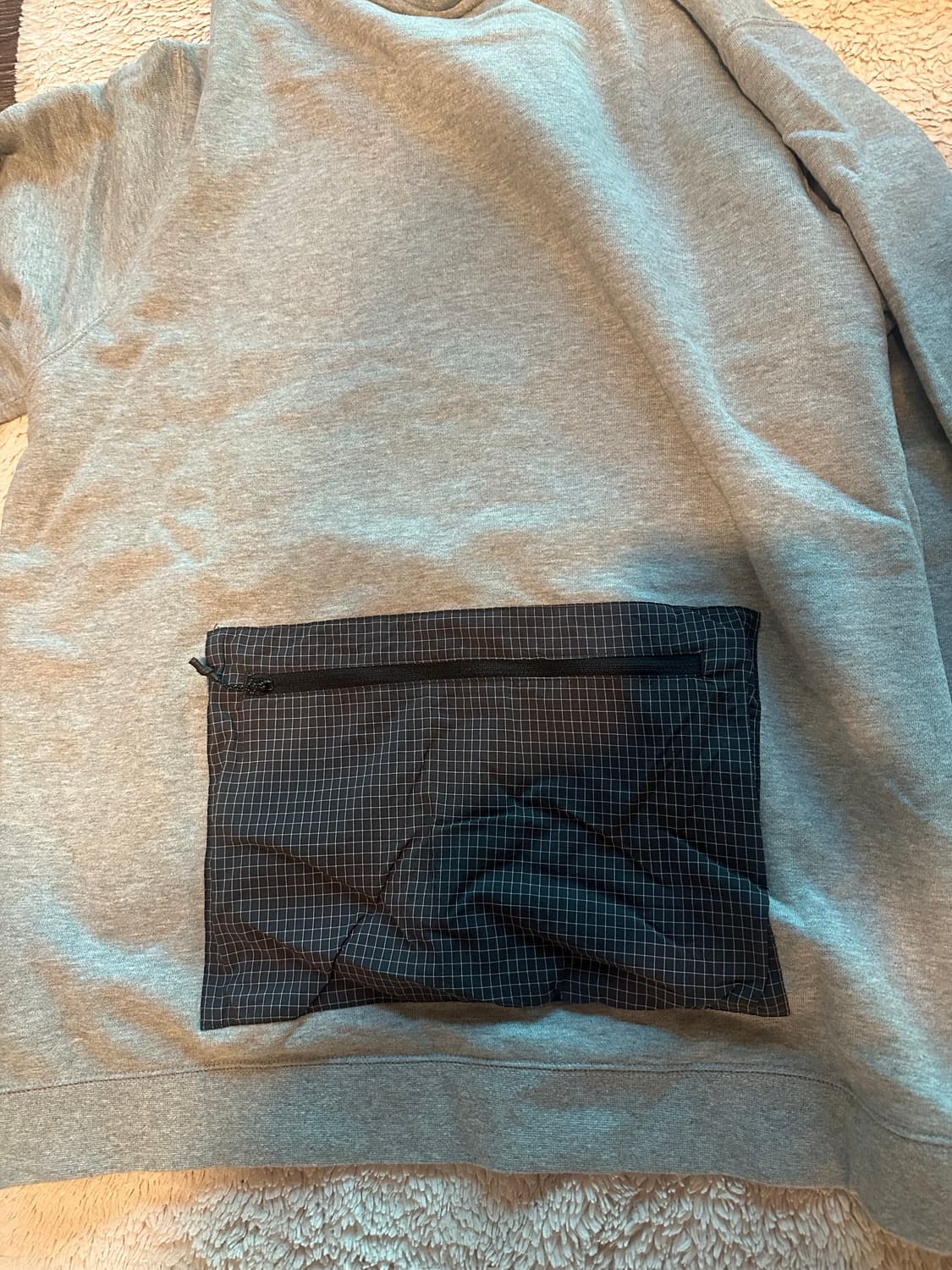 나이키 ACG 프론트 로고 스웻셔츠 그레이 상품이미지4