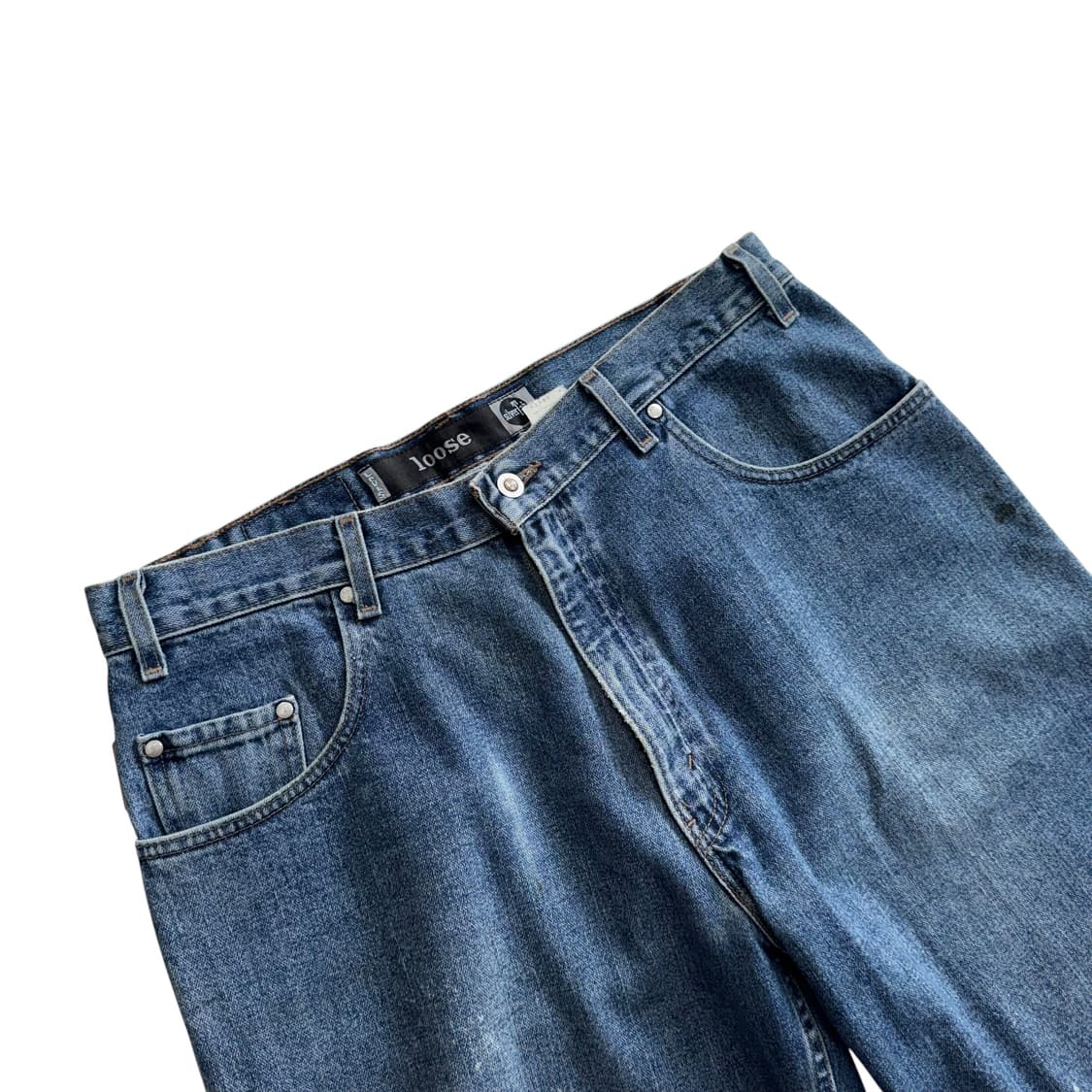 [36] 90-00's 리바이스 실버탭 루즈핏 데님 쇼츠 반바지 상품이미지2