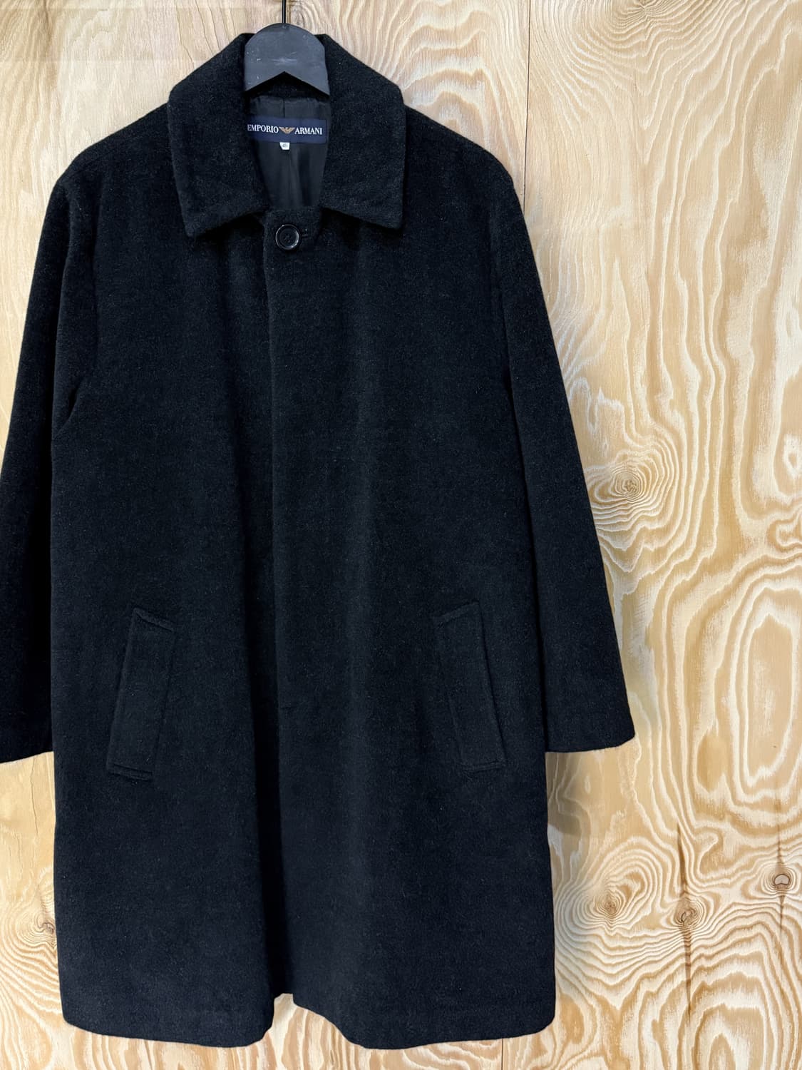 엠포리오 아르마니 발마칸 울 코트 상품이미지3