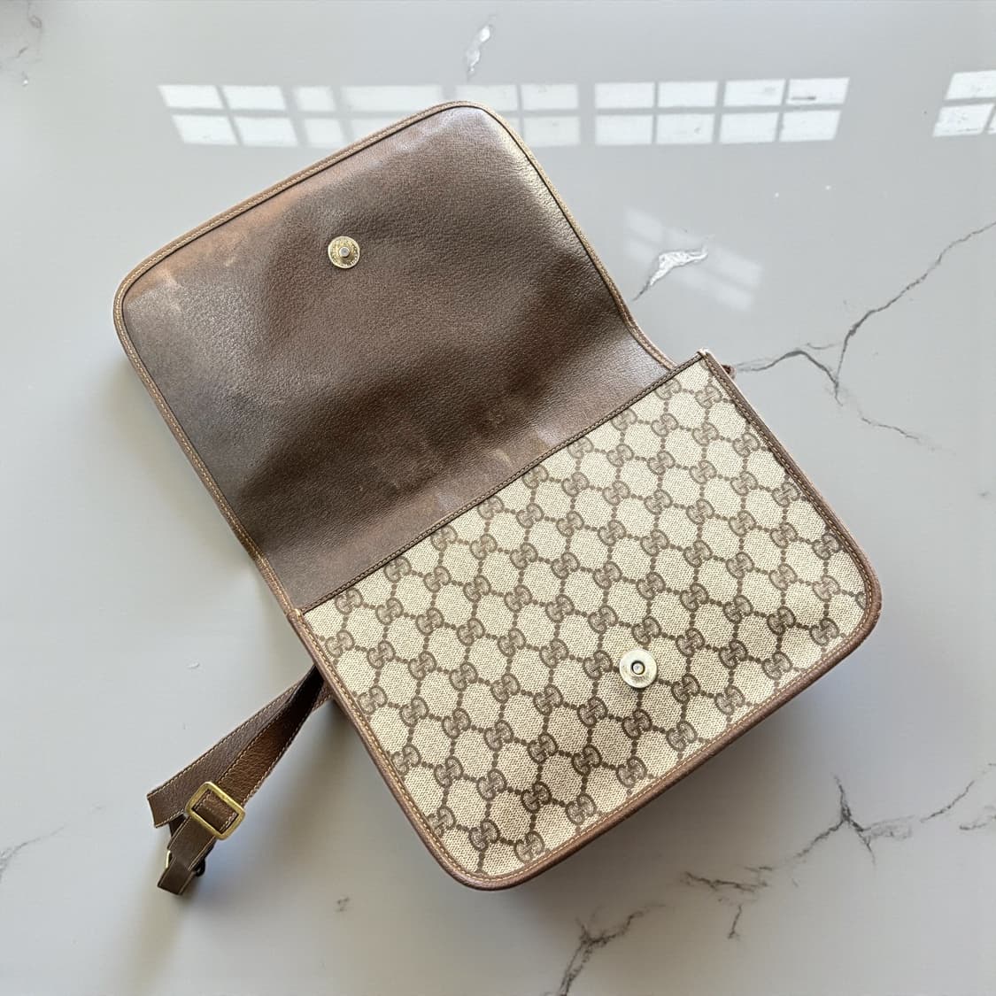 구찌 1980AW 아카이브 GG슈프림 카메라백 상품이미지9