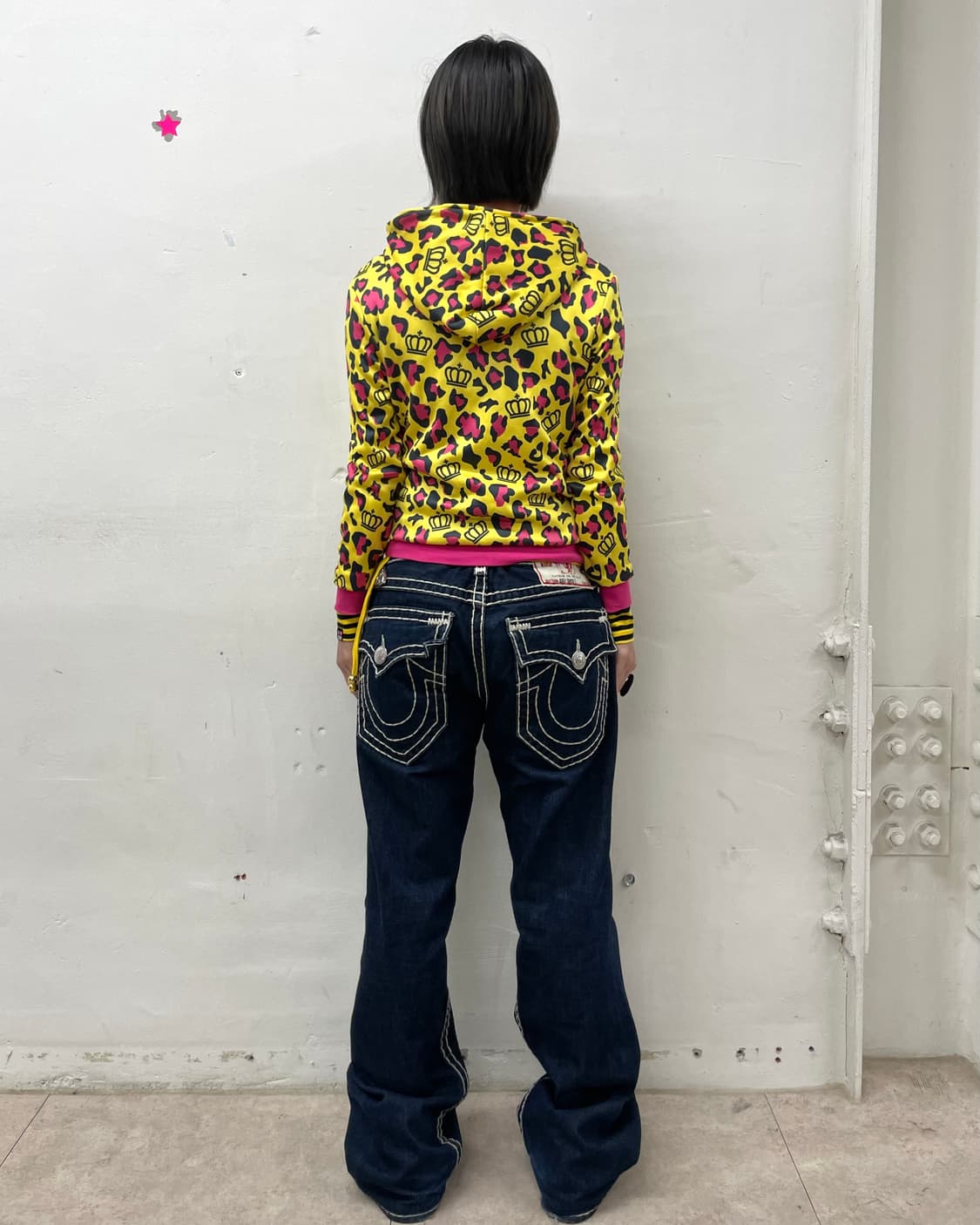 Yellow Leopard Reversible Hooded  상품이미지7