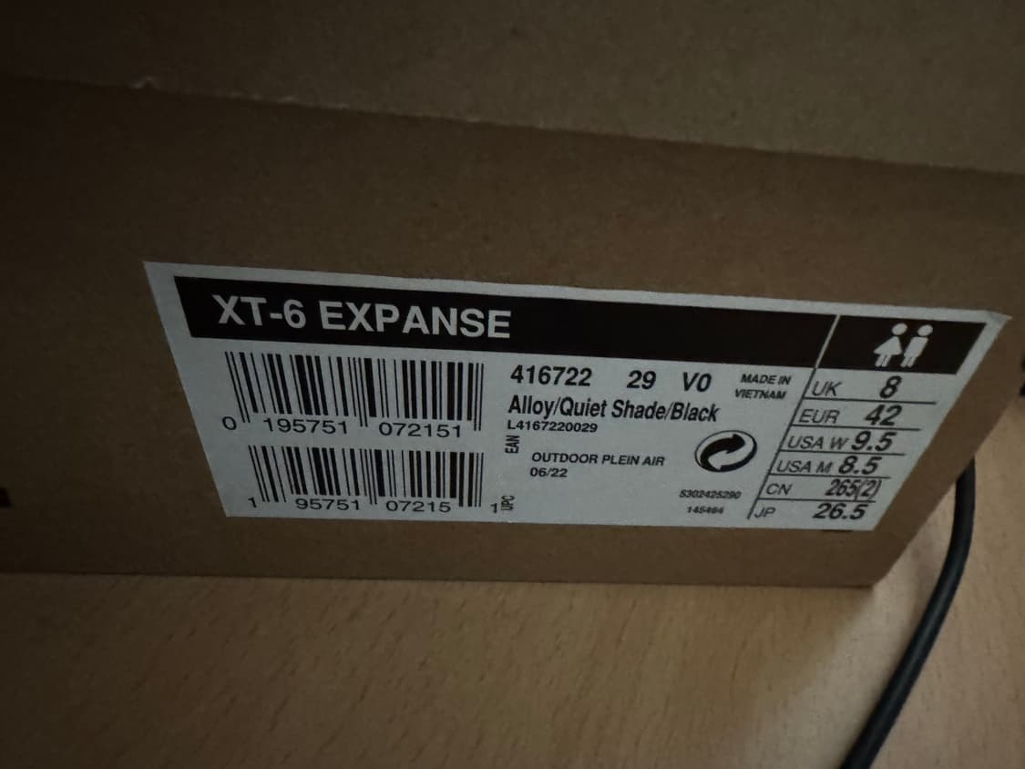 [265] 살로몬 XT-6 익스팬스 알로이 콰이엇 쉐이드 상품이미지9